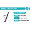 FOR CFMOTO Side Stand Assy 450SR 450SRS CF400-6 SR450 450SRS CF400-9 Kickstand Motorcycle Accessories Original Parts