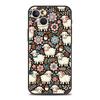 Phone Case Cover for iPhone 17 16 15 14 13 12 Pro Max 11 Pro Max 17AIR Plus Shockproof Soft TPU Bag Cute Little Lamb Angel Sheep
