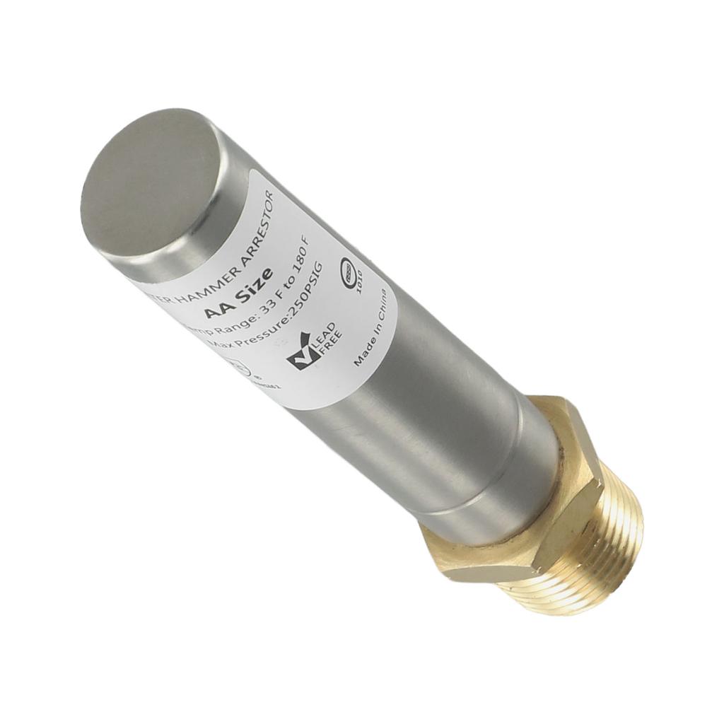 Efficient Water Hammer Arrestor for Washing Machine Control System 1/2 NPT