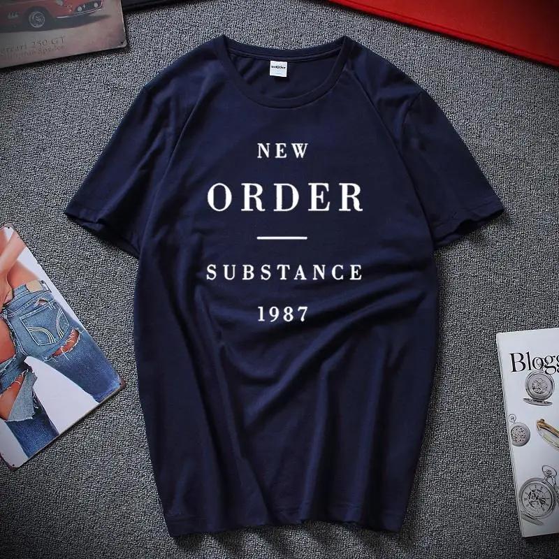 New Order Substance 1987 T Shirt 80'S Synth Rock New Wave Bizarre Premium Cotton Xmas Gift T Shirt Top Camiseta Masculina