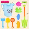 Kids' Beach Toy Set: Sand Shovel, Bucket, Digging Tools & Hourglass