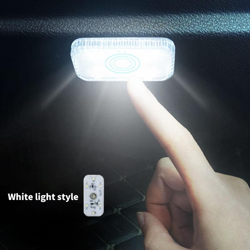 

Car reading lights, interior LED roof lights, trunk lighting, car driving lights, front and rear ceiling lights 1 piece white light