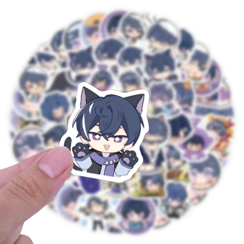 103 New Styles of Lu Jing and Celebrity Graffiti Stickers Decorate Refrigerator Skateboard Water Cup Personalized Stickers