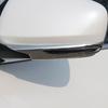 2pcs ABS Chrome Car Rear View Eyebrow Side Mirror Cover Stick Trim Frame Lamp for Renault Koleos 2017 2018 2019 2020 2021 Acc