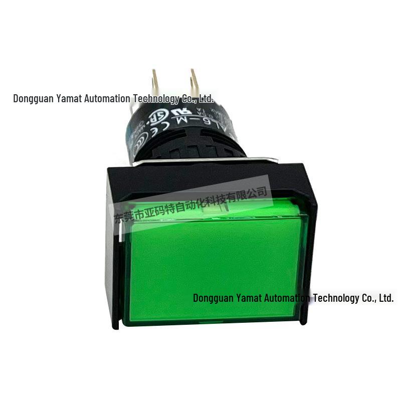 

Izumi AL6M-P4GC 24V Illuminated 8-Pin Self-Reset Panel Switch