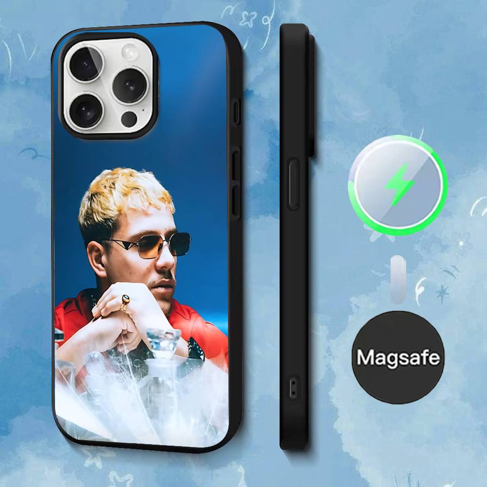 PLK French Rapper Mathieu Phone Case For iPhone 17,16,15,14,13,12,11,Pro,Max,Plus,Mini,SE4,E Magnetic Magsafe Wireless Charging