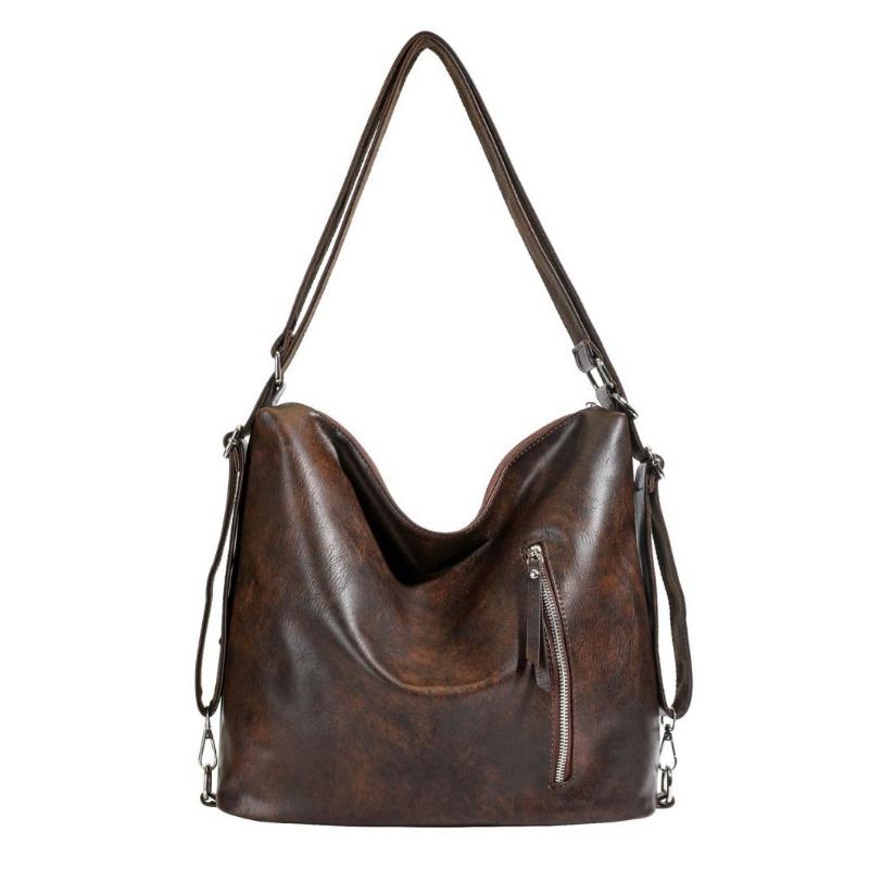 Retro Simple Underarm Bag Women's Autumn New Fashion Shoulder Bag Tote Bag Large Capacity Messenger Bag