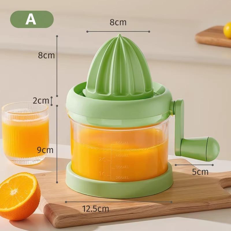 Manual Juicer Household Squeeze Juice Cup Portable Hand Crank Fruit Juicer Lemon Orange Special Juicer Kitchen Hand Press Juice