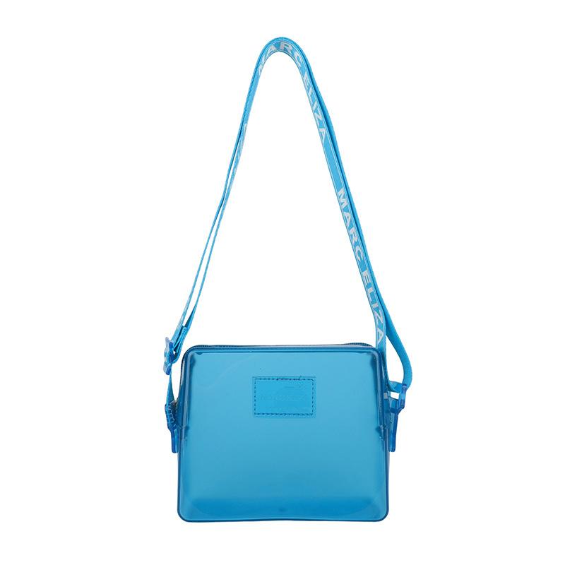 Handbag bag new fashion trendy transparent matte texture women's bag niche women's messenger bag