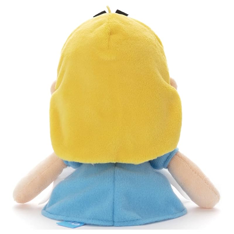 Disney Character Washable Beans Collection Alice Plush Toy, Approximately 20cm Tall