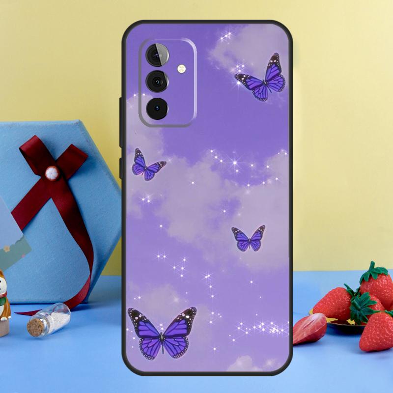 Cute Butterfly Case For Samsung Galaxy A13 A33 A53 A16 A17 A54 A34 A14 A15 A35 A55 A52 A12 A32 A26 A36 A56