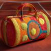 Large Capacity Travel Duffel Bag Printed Carrying Handbag Retro Quilted Duffle Bag  Camping