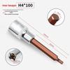 Hexagonal Press-Fit Socket Head Air Gun Tool Set, 1/2H, Extra Hard S2 Alloy Steel, Electric-Pneumatic.