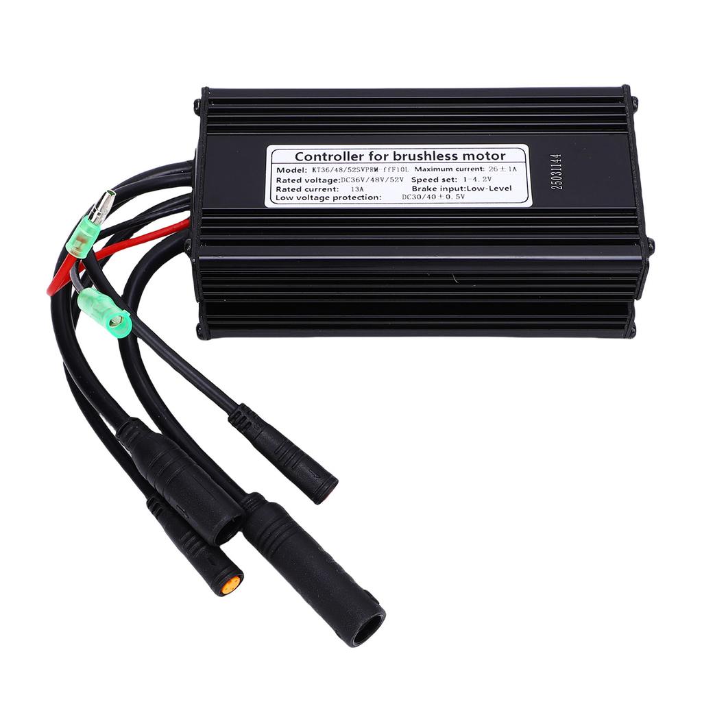 36V 48V 52V Motor Controller 9 Tubes 500W 750W Sine Wave Controller with Waterproofing Connector for Electrical Bike