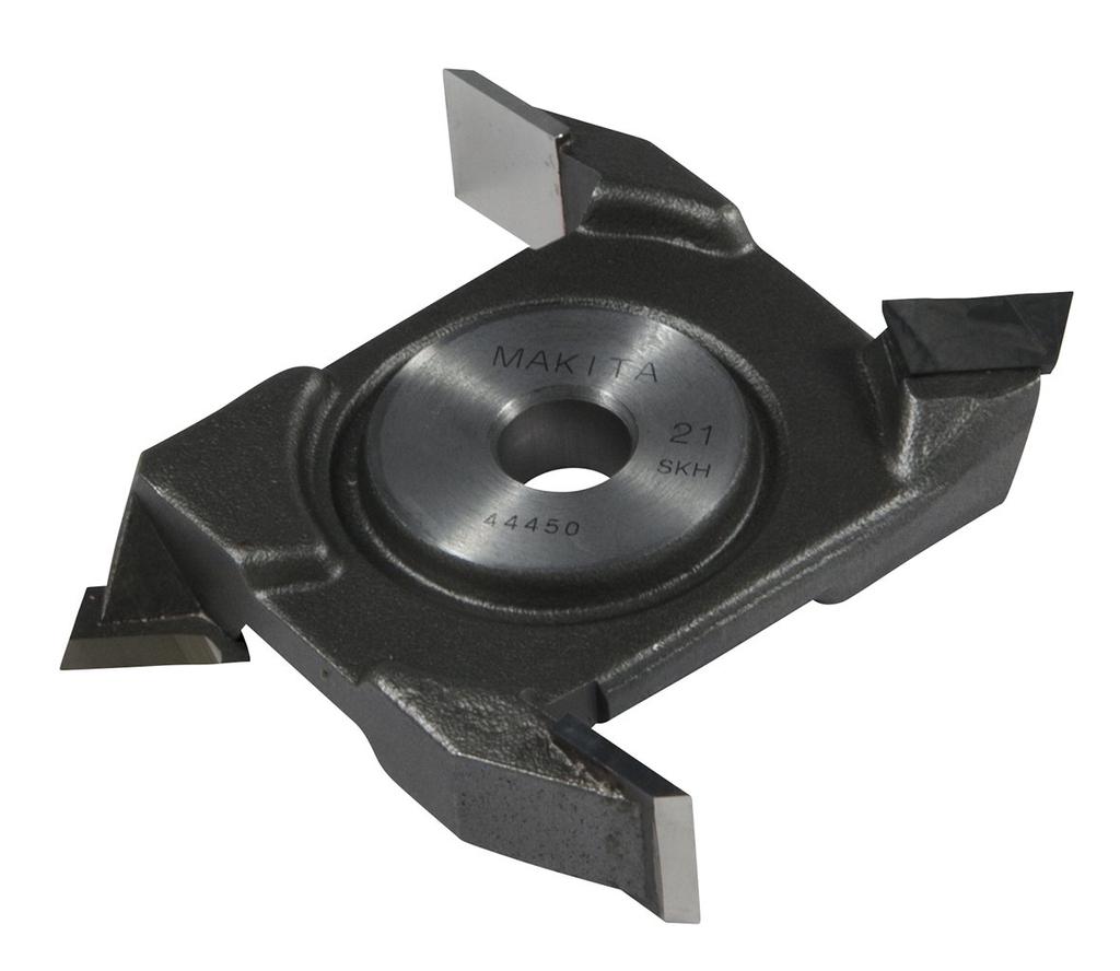 Makita Acabado diámetro exterior diámetro interior ancho de hoja cortador de 3 lados, 120mm, 15mm, 18.0mm A-22713