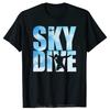 Νέα Αστεία Μπλούζα με Γραφικό Σχέδιο T Shirt Αλεξιπτωτιστών Unisex Casual Streetwear Πήδημα Αλεξίπτωτο Δώρο Γενεθλίων T Shirt Φαρδιά Streetwear T-shirts