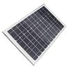 100W Solar Panel Kit Monocrystalline Solar Module with Waterproof 20A 12V 24V Controller for Car Camping