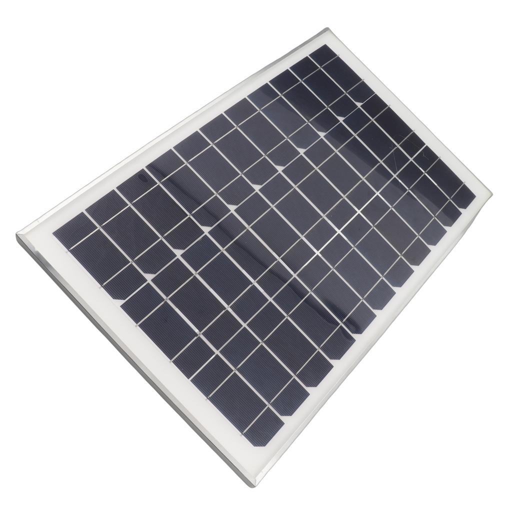 100W Solar Panel Kit Monocrystalline Solar Module with Waterproof 20A 12V 24V Controller for Car Camping