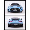 1/18 Scale Benz AMG GT Black Series Diecast Car Model with  Sound and Light, Pull Back Toy Car Model for Kids Adult Collection Gift