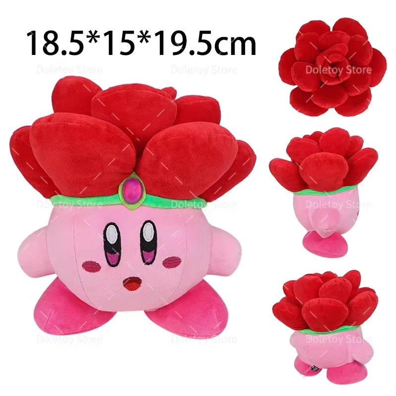 25 Stile Kawaii Stern Kirby Grauer Kirby Geister Kirby Rosa Blau Grün Rot Plüschtier Niedlicher Stern Kirby Herzpuppe Kindergeburtstagsgeschenk