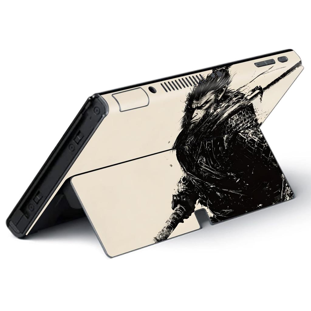 Plná sada ochranných nálepek PlayVital kompatibilní s OLED vlastní vinylovou nálepkou Skin Seals Kompatibilní s modely s dokovací rukojetí Switch OLED Console a