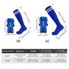 Soccer Shin Guards Protection Gear with Socks for All Ages, Comfortable Shockproof Calf