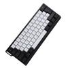 Wired Keyboard 60 Percent 61 Keys RGB Backlit Mechanical Feel Portable Computer Keyboard for Gaming Work