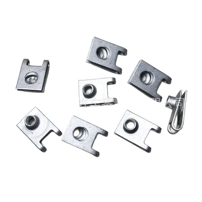 

Mazda Front Bumper Radiator Bracket Nut Clip M6-1mm Hole Diameter Clear Plastic