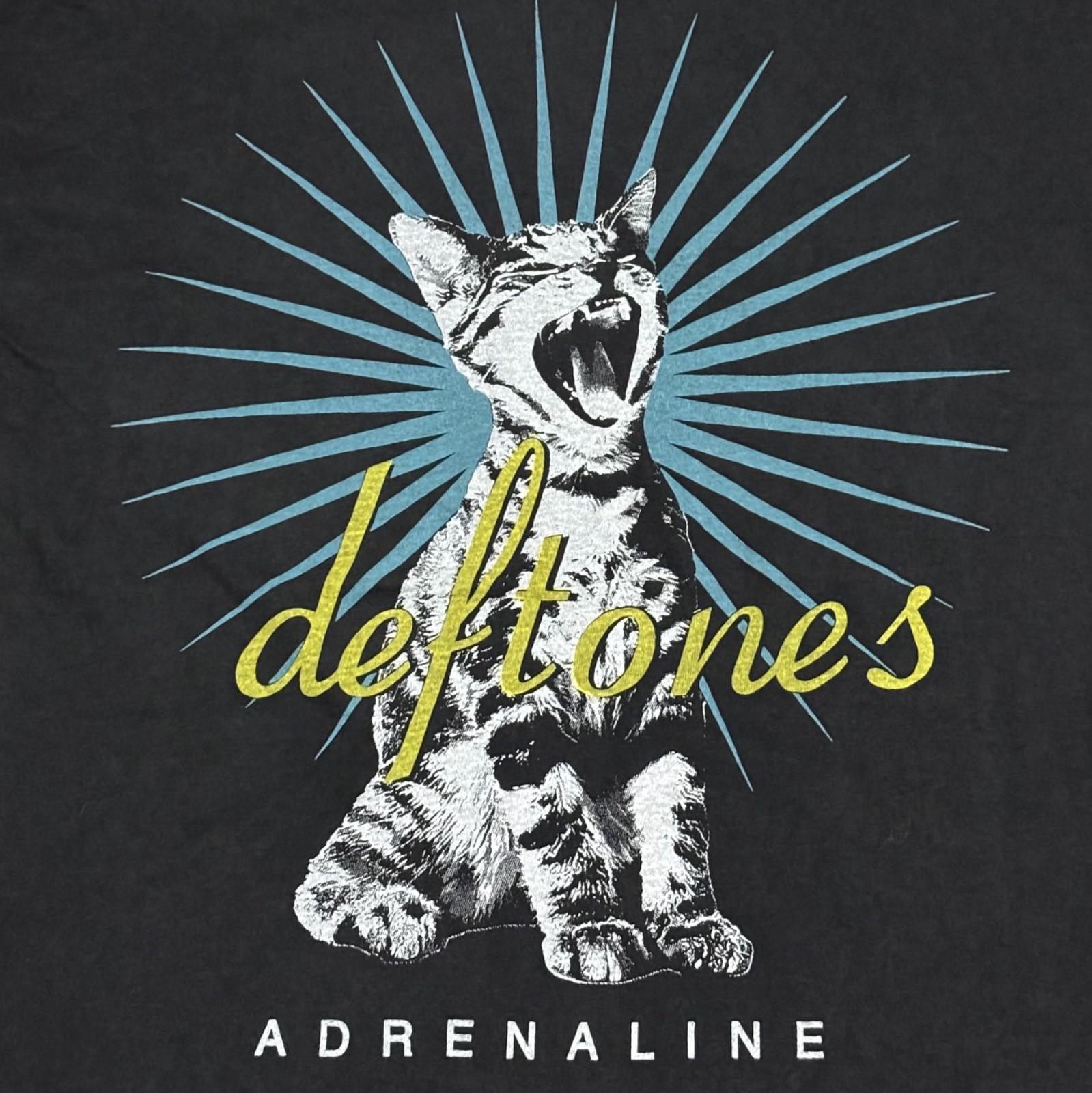 Vintage DEFTONES ADRENALINE 1995 90s Rock Metal Band Tour Size L REPRINT Unisex T-Shirt XXXXL