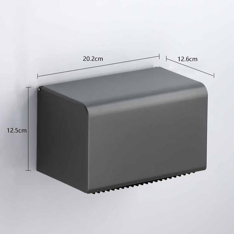 BHD Stainless Steel Wall-Mounted Waterproof Tissue Box