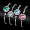 Jewelry Retro Simulation Rose Cut Color Treasure Bracelet Bracelet Jewelry Heroine Stone 10Mm