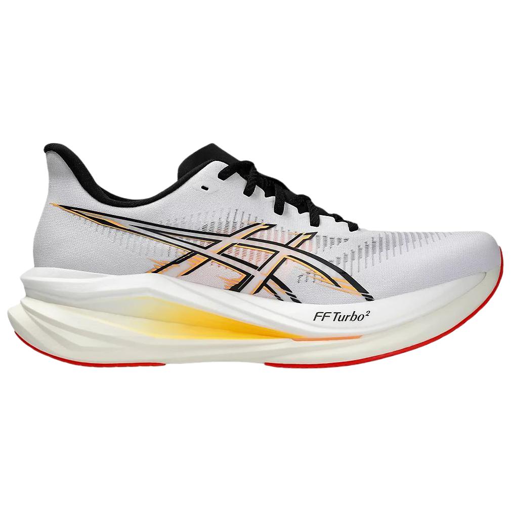 Мужские кроссовки ASICS Sonicblast 2 Беговые кроссовки Мужские Низкие Белый/Стадионный Оранжевый