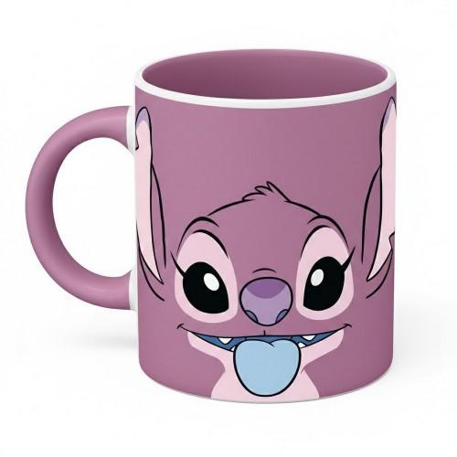 Lilo & Stitch Face Angel 350ml Mug