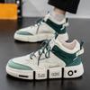 Shoes Men's Trendy Shoes Spring and Autumn High-top Sports Board Shoes Teen Trend Versatile Medium-top Casual Little White Shoes