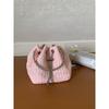 Korean Version of Ins Niche Tote Bag New Fashion Sweet Bucket Bag Chain Bag One-shoulder Crossbody Bag Trendy