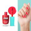 SUGAR POP Nail Lacquer 13 Red Alert Glossy Cherry Red Fast Drying Chip Resistant High Shine Nail Polish For Women 10 Ml