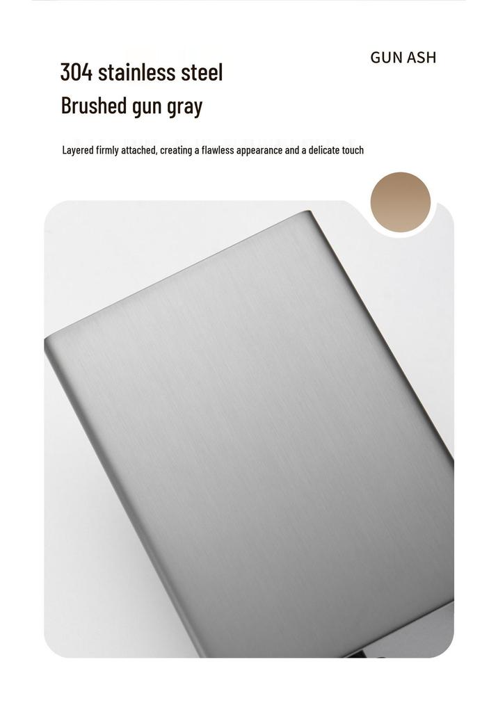 Stainless Steel Bathroom Tissue Holder with Phone Shelf