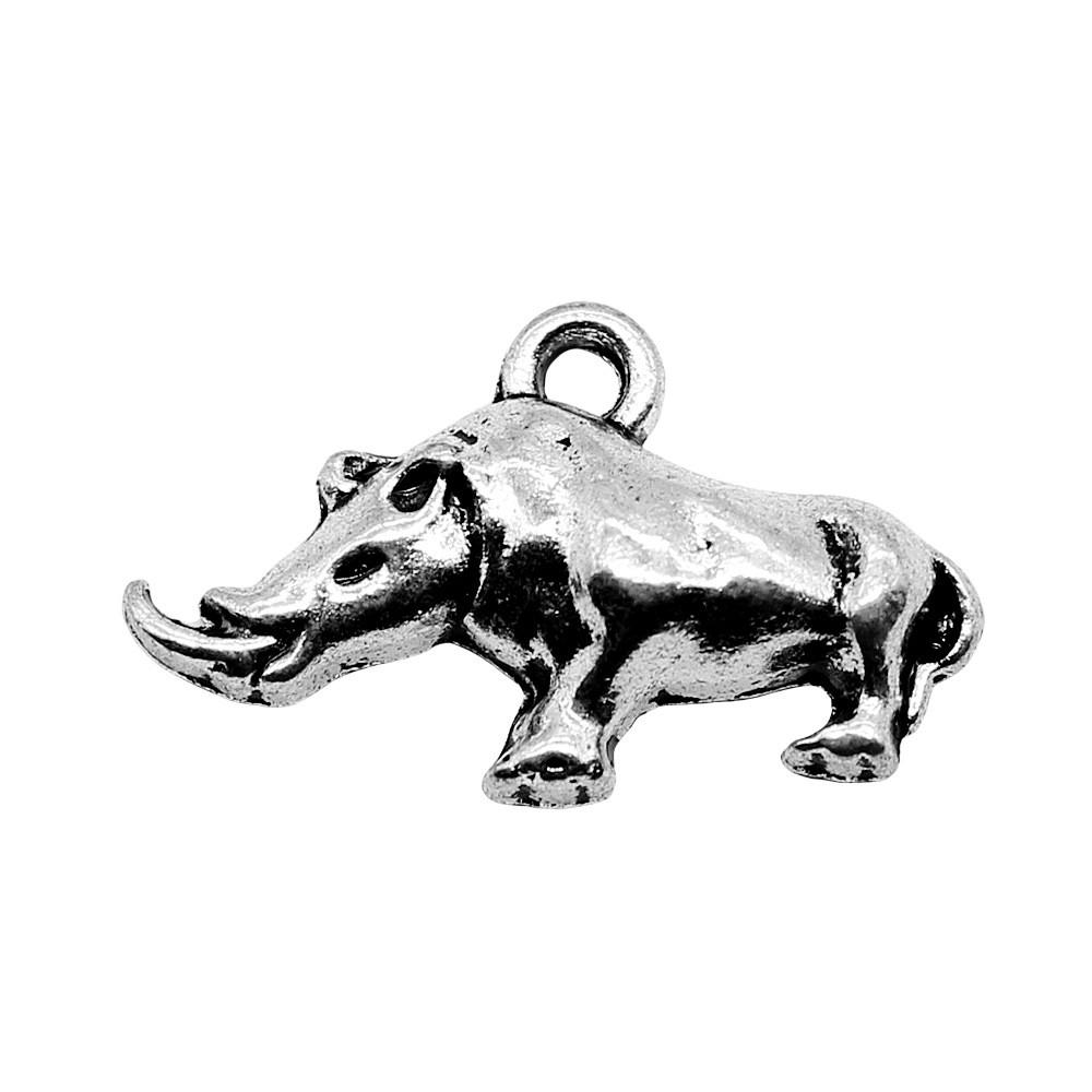 Pig Sheep Cow Mr Rabbit Charms Alloy Pendants For DIY Bracelet Necklace Accessories