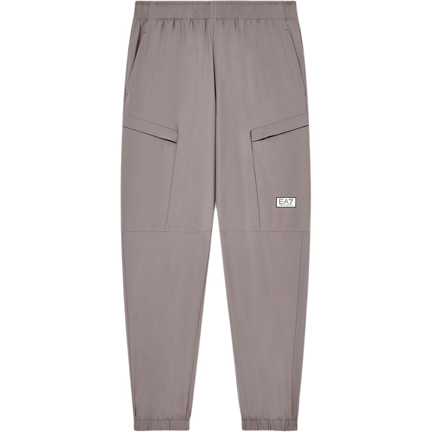 Emporio Armani EA7 Elastic Waist Logo Cuffed Long Casual Pants Men bottoms 7M001379-AF13392-U8086 S