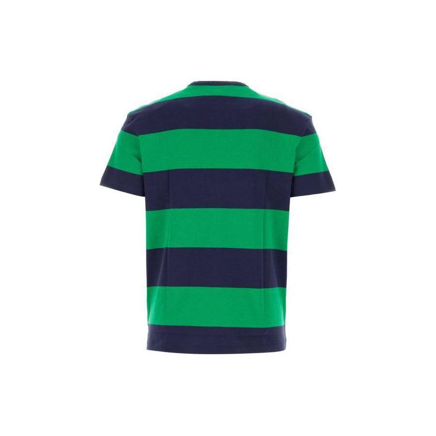 Polo Ralph Lauren Striped Logo Round Neck Straight Fit Short Sleeve T-Shirt Men Tops Multicolor 710934652-001