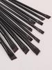 12PCS Scythe eyeliner brush Eyeshadow blade brush Detail brush bevel eyebrow brush eyelid down to lying silkworm brush