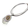 Les Trésors De Lily [E5705] - Collier Créateur 'Les Souvenirs du Passé' Marron