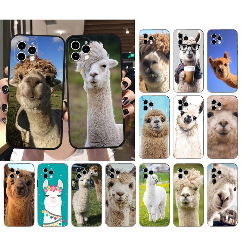 Alpaca Llamas Phone Case For iphone 17 Pro Max Air 16 15 14 13 Pro Max 15 16 Pro 15Plus