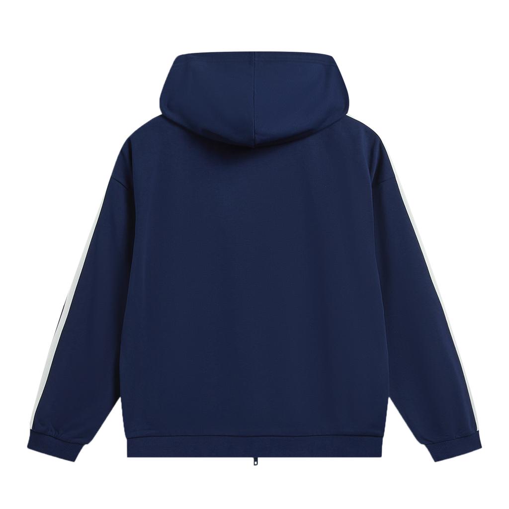 Série Lifestyle Sportif Li Ning Veste à Capuche Coupe Ample pour Couple Unisexe Jackets AWDW357-5