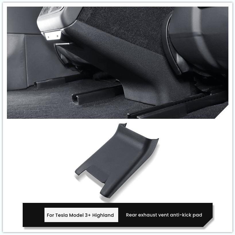 For Tesla Model 3 Highland Door Sill Strip Guard Door Threshold Protector Central Control Rear Air Condition Vent Anti-kick Pads