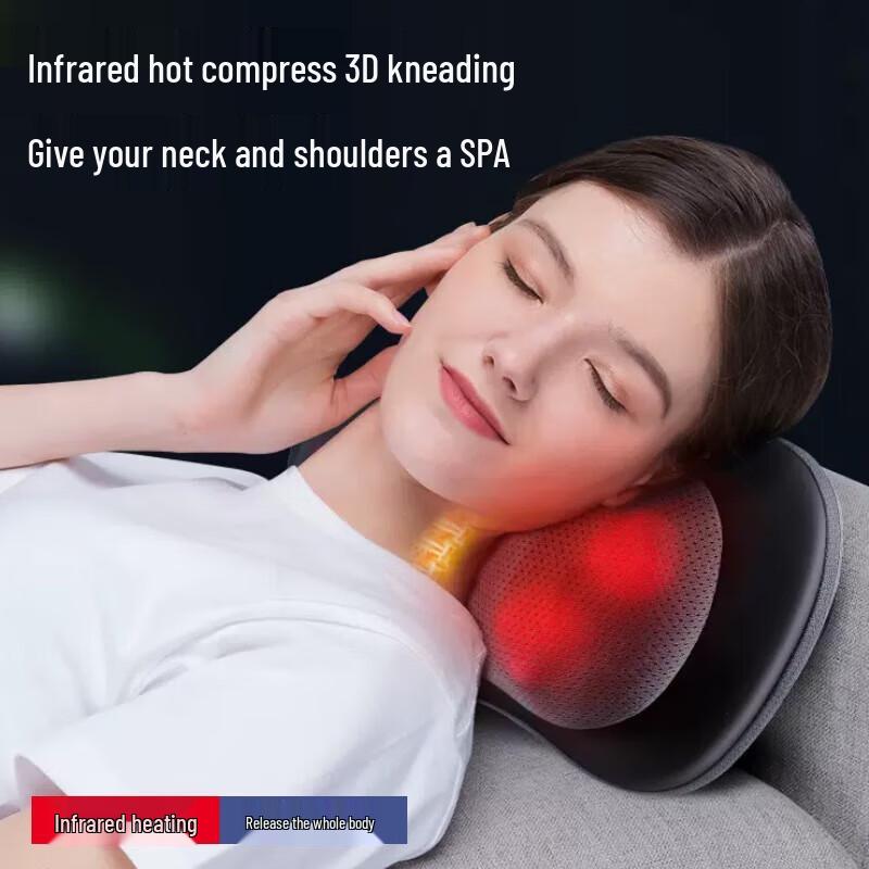 Cloris Wireless Rechargeable Kneading Massage Pillow