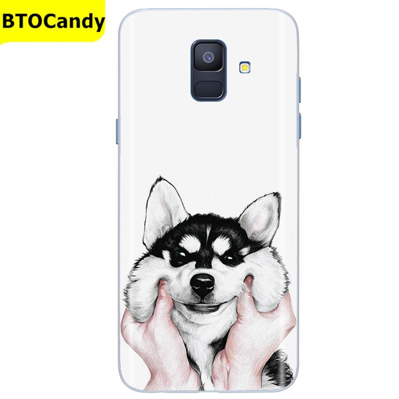For Samsung Galaxy A6 2018 Silicone Case SIM SM A600 A600F Phone Case For Samsung A6 plus 2018 A605 A605F A6+ A 6 Tpu Case Coque