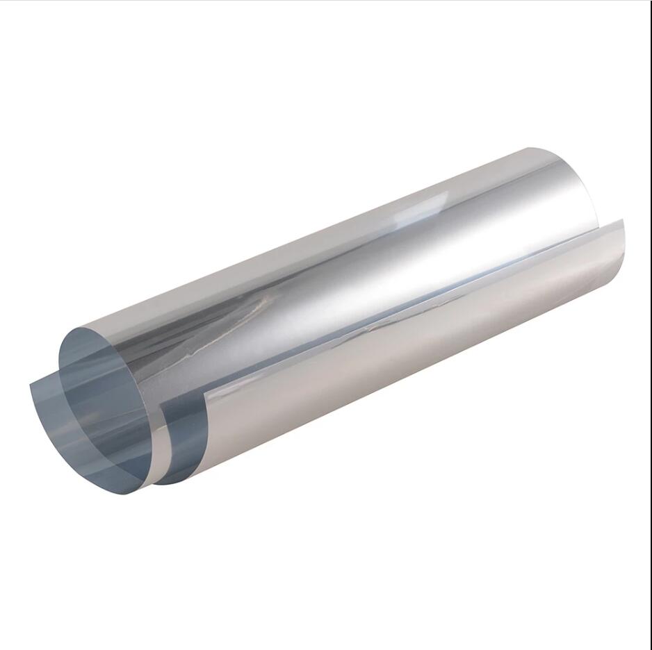 Metallic Silver 19% VLT PRIVACI Window Film Auto Mirror Film ANTI LOOK Car Side Window Tint Solar Foils Protection 50x300cm