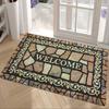 Non-Slip Semi-Circular Carpet Anti-fouling Welcome Mat New Door Mat  Home Decorative