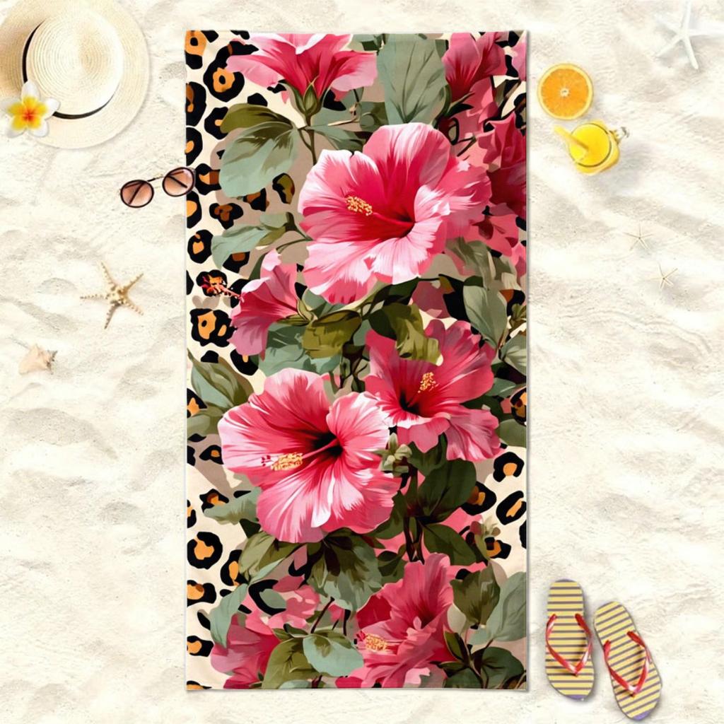 Beach Towels with Fun Prints , Soft towels suitable for travel, swimming pools, vacations and beach days.